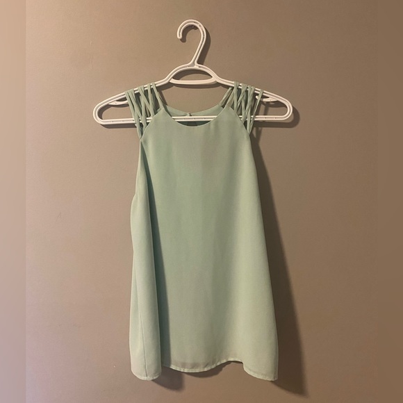 Light blue camisole style blouse - Picture 2 of 2